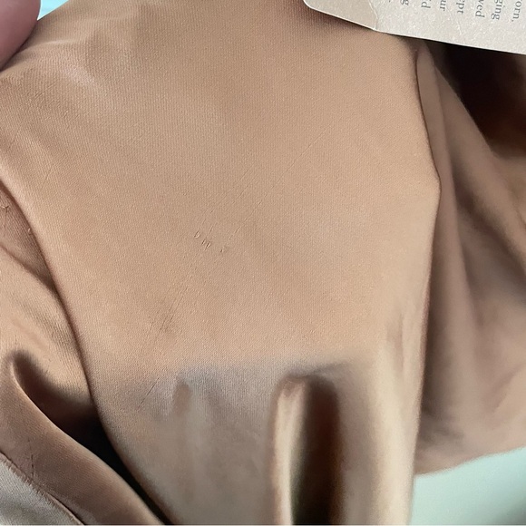 Anthropologie BHLDN Sachin & Babi Ambra Satin Midi Dress in Sand Dune Size 8 - Picture 8 of 10